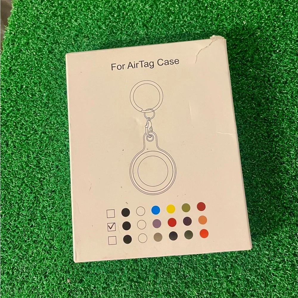 Apple AirTag Silicon Key chain-Any color